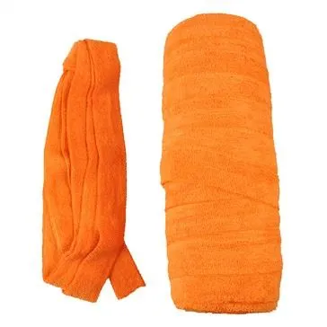 Customized twal netwayaj 3.5 Cm 4.5 Cm bann mikrofibr woule pou senti mops tèt